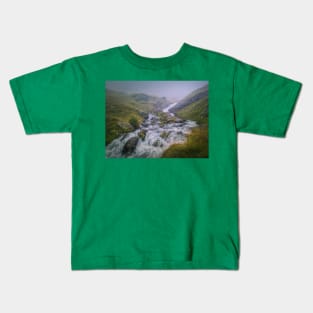 Fast mountain stream Kids T-Shirt